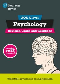 bokomslag Pearson REVISE AQA A Level Psychology Revision Guide and Workbook inc online edition - 2025 and 2026 exams