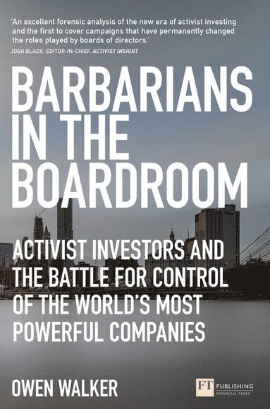 bokomslag Walker, O: Barbarians in the Boardroom