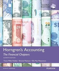 bokomslag Horngren's Accounting, The Financial Chapters, Global Edition