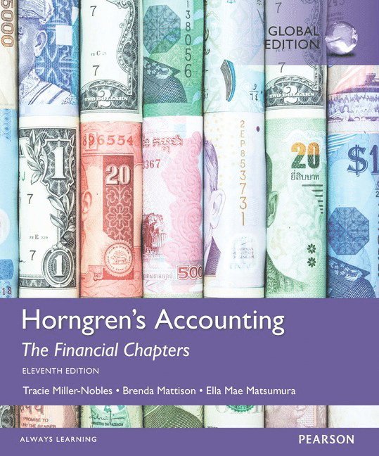 Horngren's Accounting, The Financial Chapters, Global Edition 1