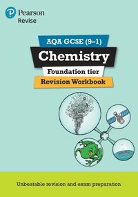 bokomslag Pearson REVISE AQA GCSE Chemistry Foundation Revision Workbook - 2023 and 2024 exams