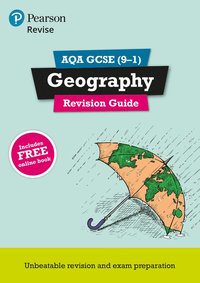 bokomslag Pearson REVISE AQA GCSE (9-1) Geography Revision Guide: For 2024 and 2025 assessments and exams - incl. free online edition (Revise AQA GCSE Geography 16)