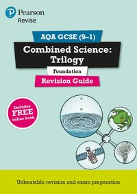 bokomslag Pearson REVISE AQA GCSE Combined Science: Trilogy (Foundation) Revision Guide: incl. online revision and quizzes - for 2025, 2026 exams