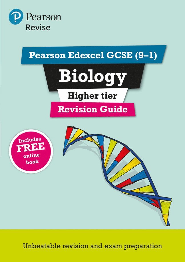 Pearson REVISE Edexcel GCSE (9-1) Biology Higher Revision Guide: For 2024 and 2025 assessments and exams - incl. free online edition (Revise Edexcel GCSE Science 16) 1
