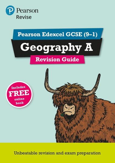 bokomslag Pearson REVISE Edexcel GCSE Geography A Revision Guide: incl. online revision - for 2025 and 2026 exams