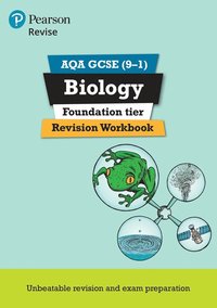 bokomslag Pearson REVISE AQA GCSE Biology Foundation Revision Workbook: For 2025 and 2026 assessments and exams