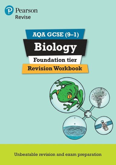 bokomslag Pearson REVISE AQA GCSE Biology (Foundation) Revision Workbook - for 2026, 2027 exams