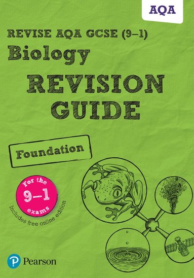 bokomslag Pearson REVISE AQA GCSE Biology Foundation Revision Guide: For 2025 and 2026 assessments and exams