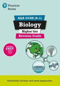bokomslag Pearson REVISE AQA GCSE (9-1) Biology Higher Revision Guide: For 2024 and 2025 assessments and exams - incl. free online edition (Revise AQA GCSE Science 16)