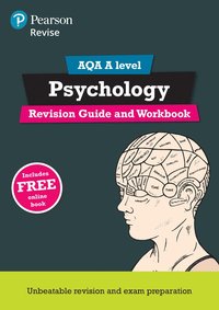 bokomslag Pearson REVISE AQA AS level Psychology Revision Guide and Workbook inc online edition - 2025 and 2026 exams