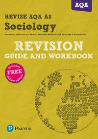 bokomslag Pearson REVISE AQA AS level Sociology Revision Guide and Workbook inc online edition - 2025 and 2026 exams