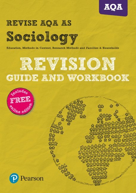 Pearson REVISE AQA AS level Sociology Revision Guide and Workbook inc online edition - 2025 and 2026 exams 1