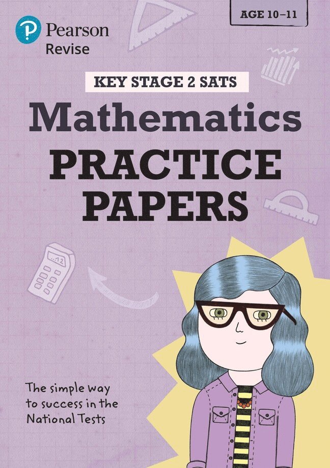Michael Evans - Pearson REVISE Key Stage 2 SATs Maths Revision Practice Papers - for 2026, 2027 exams, Häftad