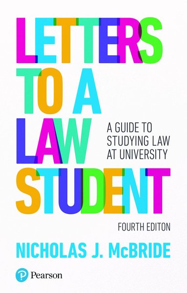Nicholas McBride - Letters to a Law Student, Häftad