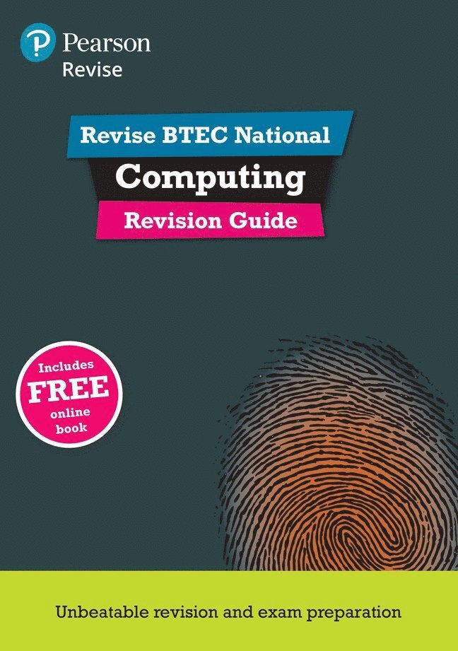 Pearson Revise BTEC National 2016 Computing Revision Guide Print