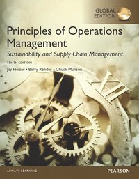 bokomslag Principles of Operations Management: Sustainability and Supply Chain Management plus MyOMLab with Pearson eText, Global Edition