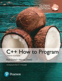 bokomslag C++ How to Program, Global Edition