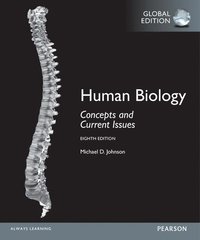 bokomslag Human Biology: Concepts and Current Issues, Global Edition + Mastering Biology with Pearson eText (Package)