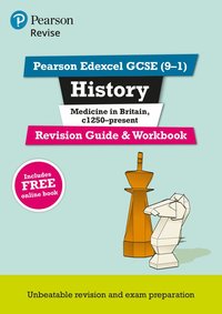 bokomslag Pearson REVISE Edexcel GCSE (9-1) History Medicine in Britain Revision Guide and Workbook: For 2024 and 2025 assessments and exams - incl. free online edition (Revise Edexcel GCSE History 16)