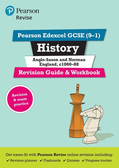 bokomslag Pearson REVISE Edexcel GCSE History Anglo-Saxon & Norman England Revision Guide & Workbook: incl. online revision and quizzes - for 2025, 2026 exams