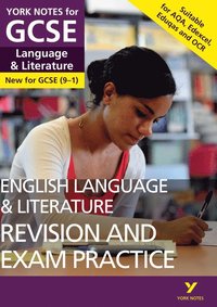 bokomslag English Language and Literature Revision and Exam Practice: York Notes for GCSE everything you need to catch up, study and prepare for and 2023 and 2024 exams and assessments
