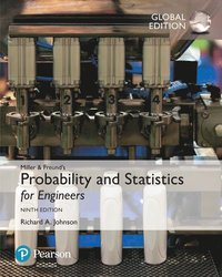 bokomslag Miller & Freund's Probability and Statistics for Engineers, Global Edition