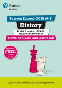 bokomslag Pearson REVISE Edexcel GCSE (9-1) History British America Revision Guide and Workbook: For 2024 and 2025 assessments and exams - incl. free online edition (Revise Edexcel GCSE History 16)