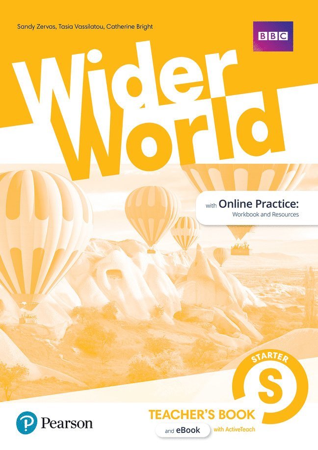 Wider World Starter Teacher's Book with MyEnglishLab & ExtraOnline Home Work + DVD-ROM Pack 1