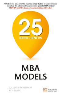 bokomslag 25 Need-to-Know MBA Models
