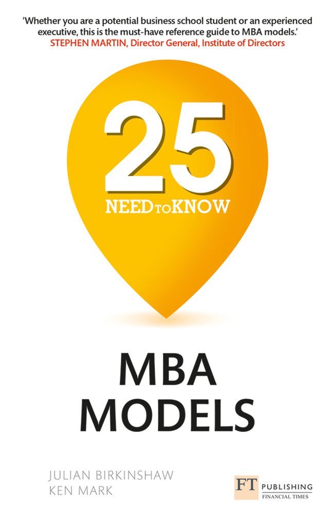 25 Need-to-Know MBA Models 1