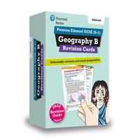 bokomslag Pearson REVISE Edexcel GCSE Geography B: Revision Cards Incl. online revision - for 2025 and 2026 exams