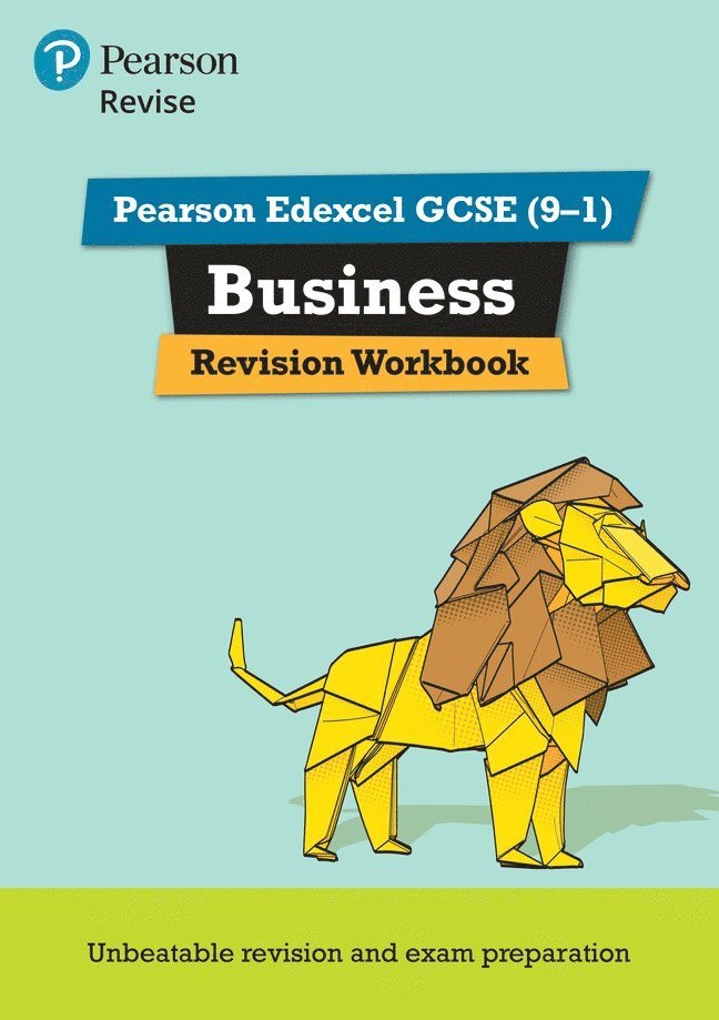 Pearson REVISE Edexcel GCSE Business Revision Workbook - for 2025 and 2026 exams 1