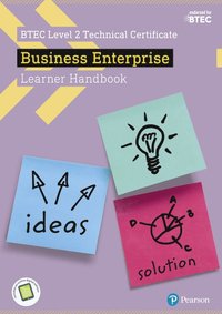 bokomslag BTEC Level 2 Certificate in Business Enterprise Learner Handbook with ActiveBook