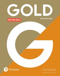 bokomslag Gold B1+ Pre-First New Edition Coursebook