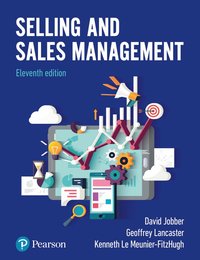 bokomslag Selling and Sales Management
