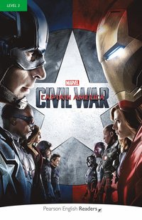 bokomslag Pearson English Readers Level 3: Marvel - Captain America - Civil War