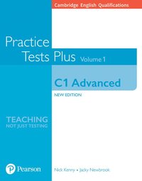 bokomslag Cambridge English Qualifications: C1 Advanced Practice Tests Plus Volume 1