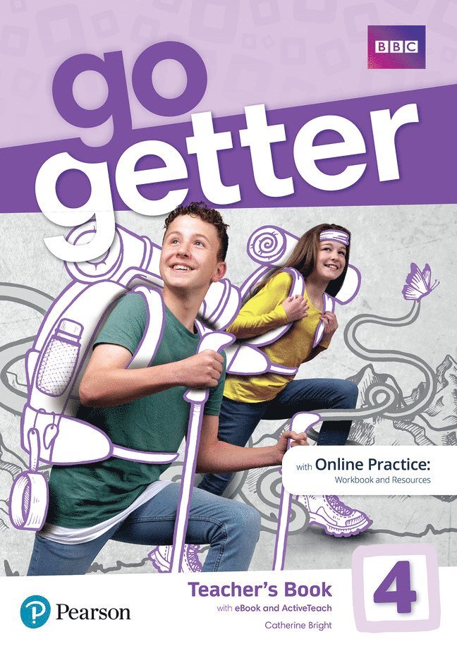 GoGetter 4 Teacher's Book with MyEnglishLab & Online Extra Homework + DVD-ROM Pack 1