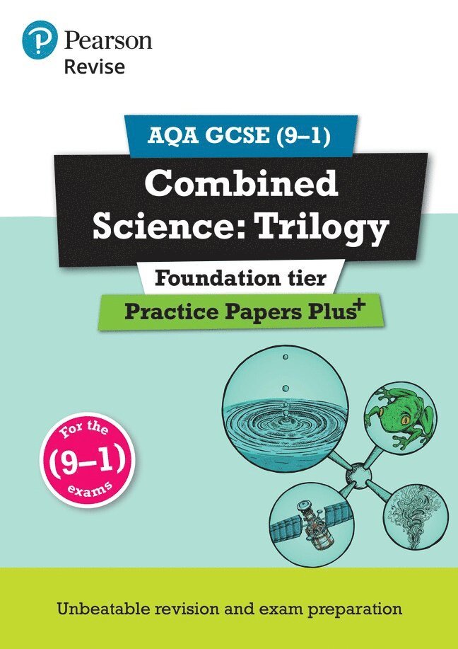 Pearson REVISE AQA GCSE Combined Science Foundation Practice Papers Plus - for 2025, 2026 exams 1