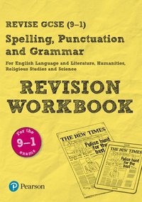 bokomslag Pearson REVISE GCSE (9-1) Spelling, Punctuation and Grammar: For 2024 and 2025 assessments and exams (Revise GCSE Spelling, Punctuation and Grammar)