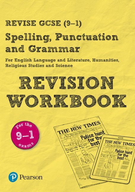 Pearson REVISE GCSE (9-1) Spelling, Punctuation and Grammar: For 2024 and 2025 assessments and exams (Revise GCSE Spelling, Punctuation and Grammar) 1