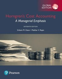 bokomslag Horngren's Cost Accounting: A Managerial Emphasis, Global Edition