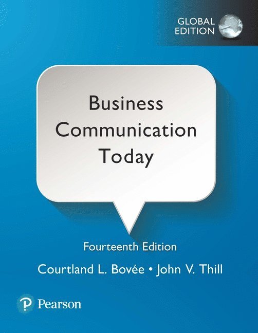 Business Communication Today, Global Edition