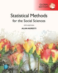 bokomslag Statistical Methods for the Social Sciences, Global Edition