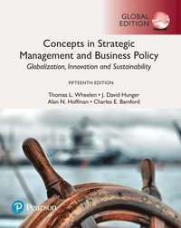 bokomslag Concepts in Strategic Management and Business Policy: Globalization, Innovation and Sustainability, Global Edition