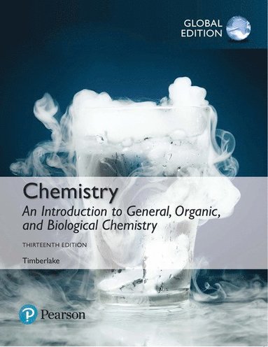 bokomslag Chemistry: An Introduction to General, Organic, and Biological Chemistry, Global Edition + Mastering Chemistry with Pearson eText