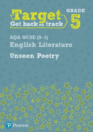David Grant - Target Grade 5 Unseen Poetry AQA GCSE (9-1) Eng Lit Workbook, Häftad