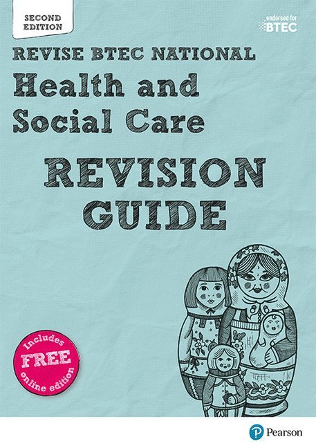 Pearson REVISE BTEC National Health and Social Care Revision Guide inc online edition - 2023 and 2024 exams and assessments 1