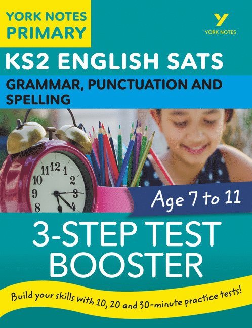 English SATs 3-Step Test Booster Grammar, Punctuation and Spelling: York Notes for KS2 catch up, revise and be ready for the 2025 and 2026 exams 1