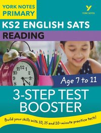 bokomslag English SATs 3-Step Test Booster Reading: York Notes for KS2 catch up, revise and be ready for the 2023 and 2024 exams